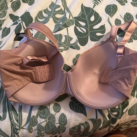 Paramour By Felina Jessamine Bare Necessities mauve lace underwire side support - Picture 2 of 3